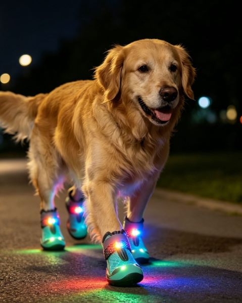 LED, Canvas & Holiday Dog Shoes